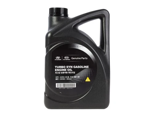 Изображение Масло моторное HYUNDAI/KIA/MOBIS TURBO SYN GASOLINE 5W-30 4л 05100-00441 Масло моторное HYUNDAI/KIA/MOBIS TURBO SYN GASOLINE 5W-30 4л 05100-00441