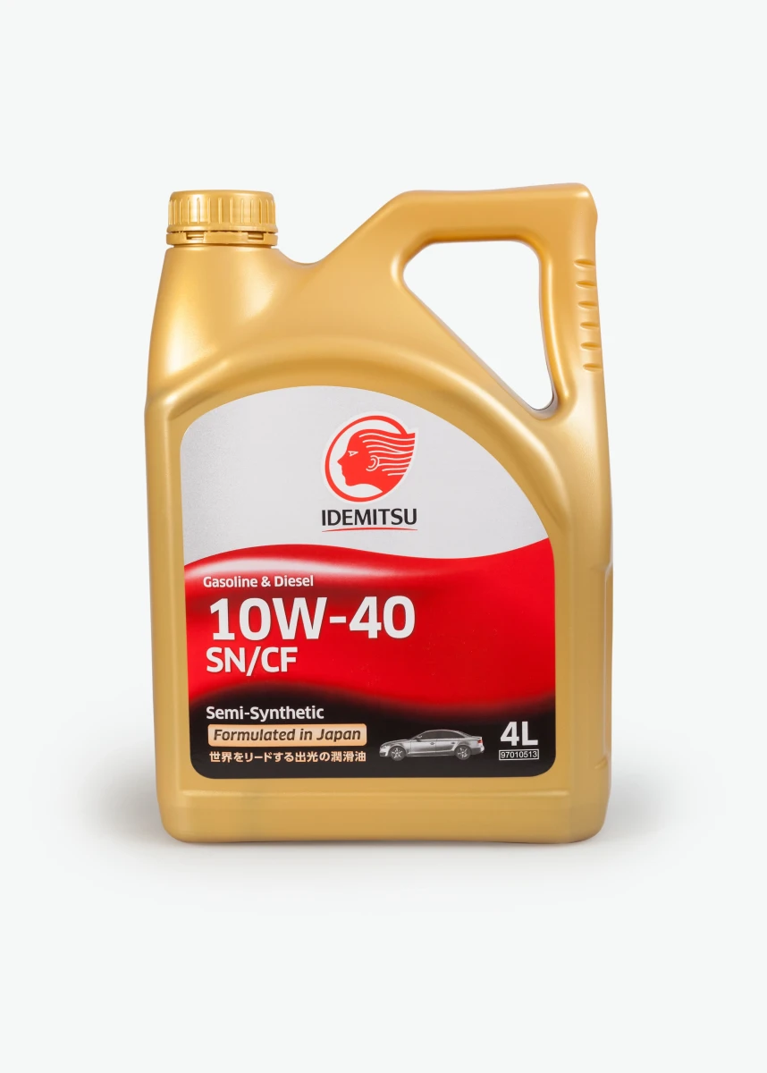Изображение Масло моторное IDEMITSU SEMI-SYNTHETIC 10W-40 4л 30015045-746 Масло моторное IDEMITSU SEMI-SYNTHETIC 10W-40 4л 30015045-746
