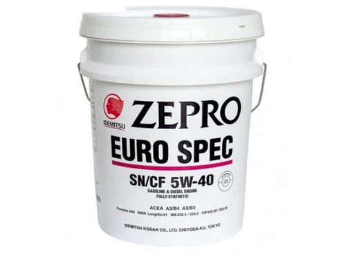 Изображение Масло моторное IDEMITSU 5W-40 20л 1849-020 Масло моторное IDEMITSU 5W-40 20л 1849-020