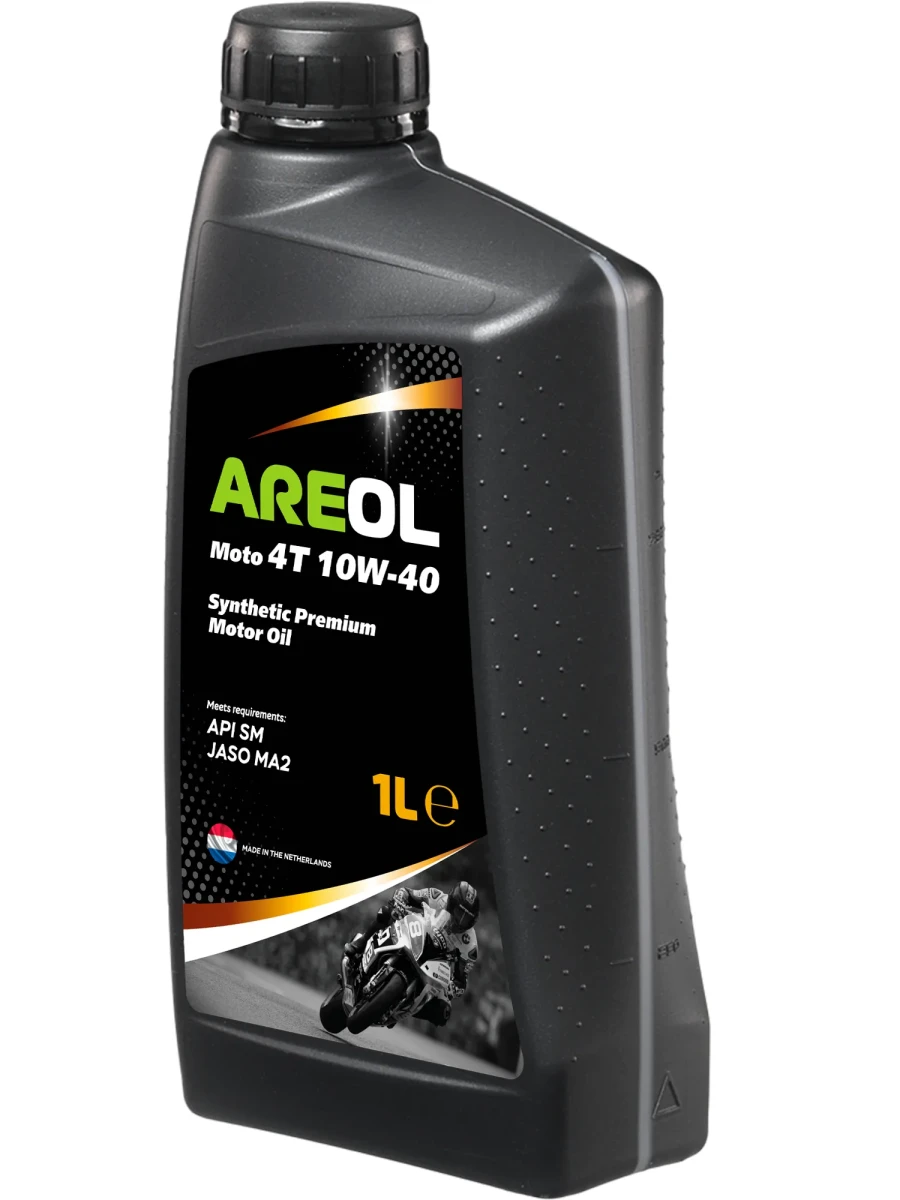 Изображение Масло моторное AREOL MOTO 4T 10W-40 1л 10W40AR122 Масло моторное AREOL MOTO 4T 10W-40 1л 10W40AR122