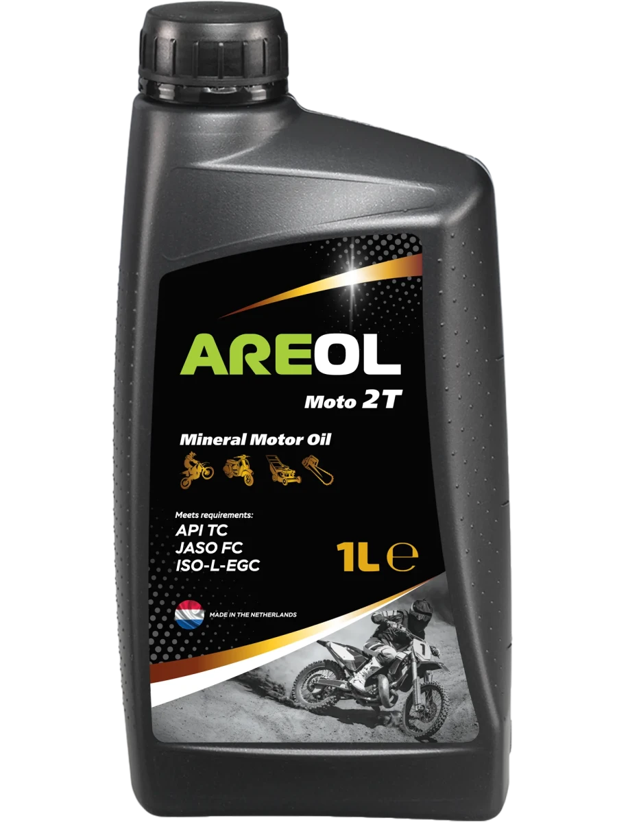 Масло моторное AREOL MOTO 2T 1л AR121