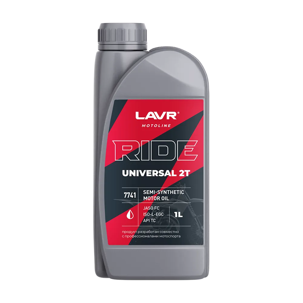 Масло моторное LAVR RIDE UNIVERSAL 2Т FC 1л LN7741