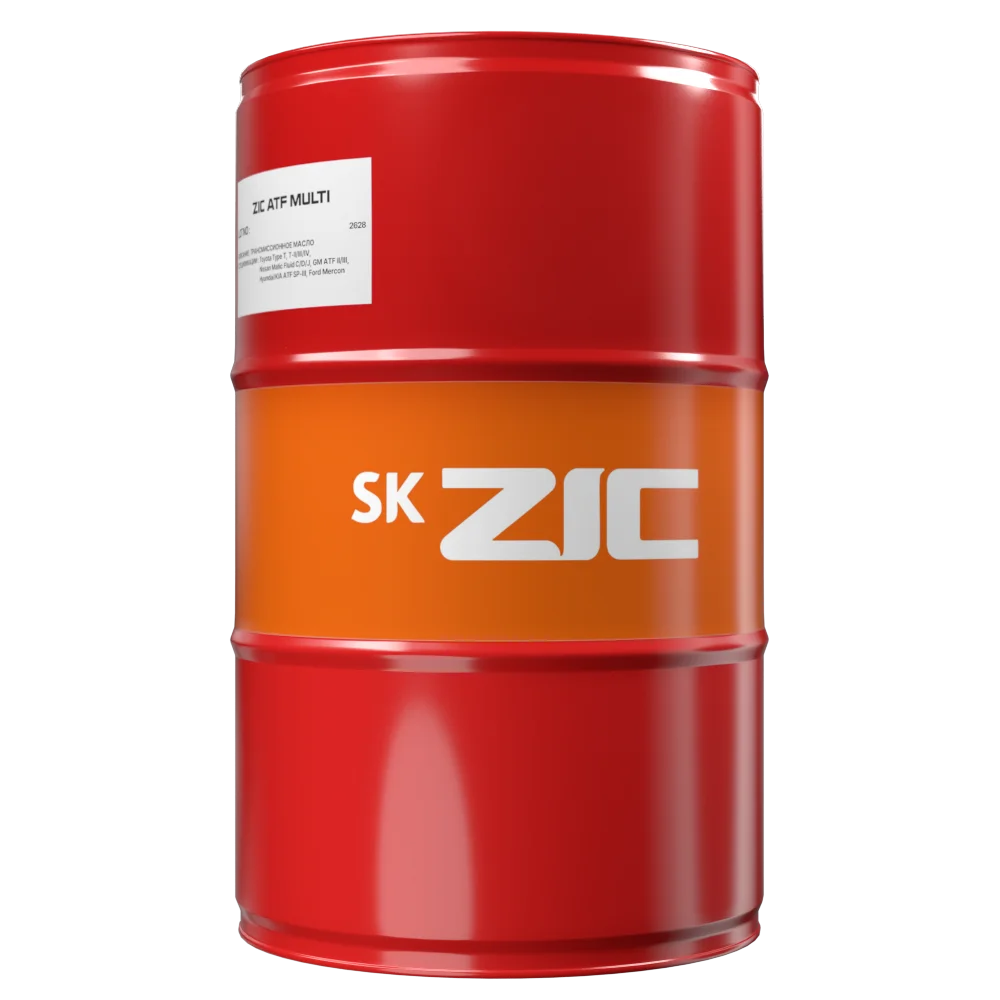 Изображение Трансмиссионное масло ZIC ATF MULTI 200л 202628 Трансмиссионное масло ZIC ATF MULTI 200л 202628