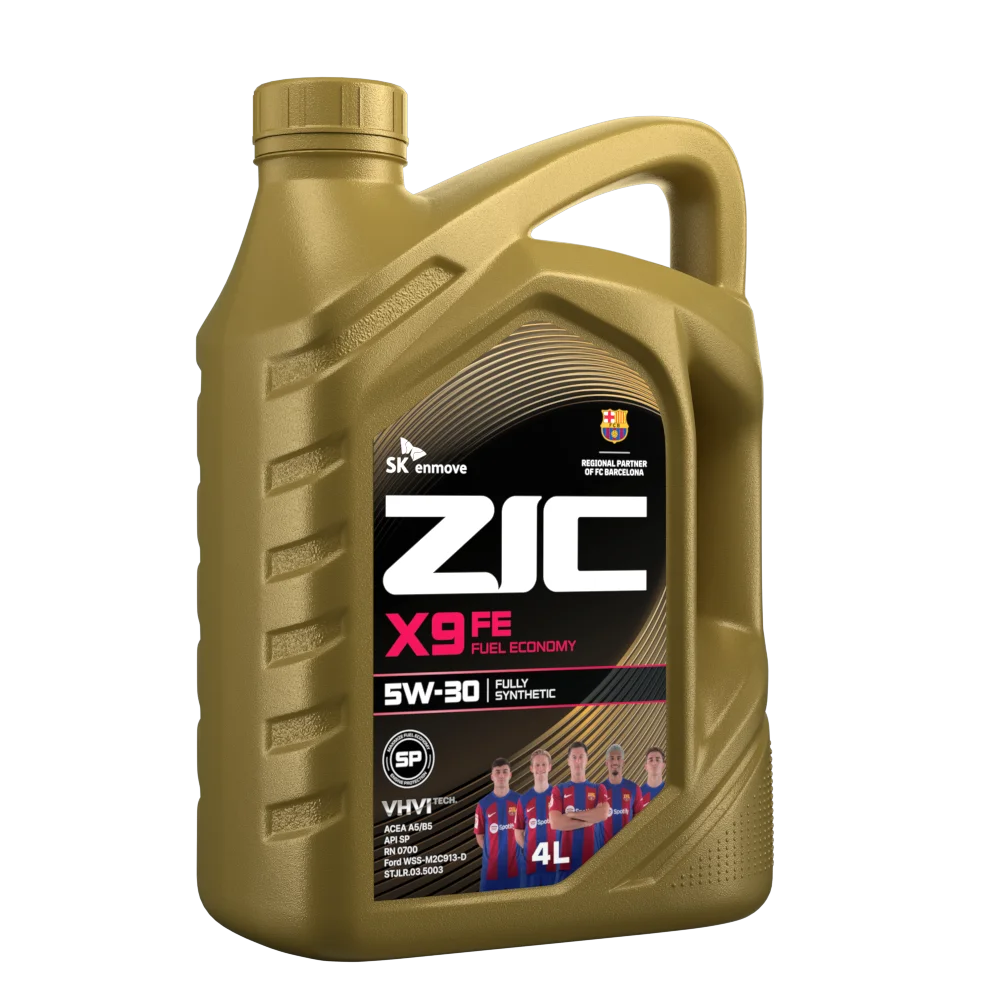 Масло моторное ZIC X9 5W-30 4л 162615