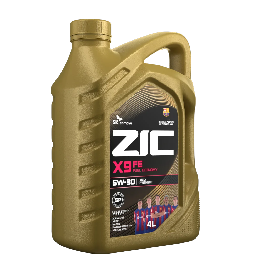 Изображение Масло моторное ZIC X9 5W-30 4л 162615 Масло моторное ZIC X9 5W-30 4л 162615
