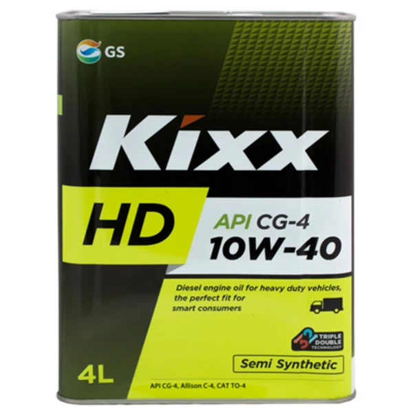 Изображение Масло моторное KIXX HD 10W-40 4л L525544TE1 Масло моторное KIXX HD 10W-40 4л L525544TE1