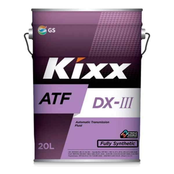 Трансмиссионное масло KIXX ATF DX-III 20л L2509P20E1