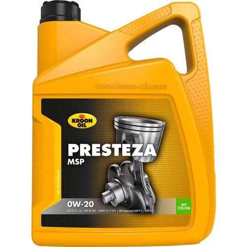 Масло моторное KROON OIL PRESTEZA MSP 0W-20 5л 36497