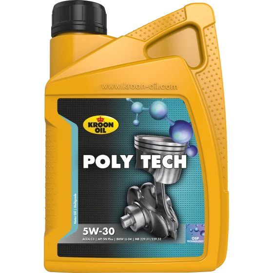 Масло моторное KROON OIL POLY TECH 5W-30 1л 32578