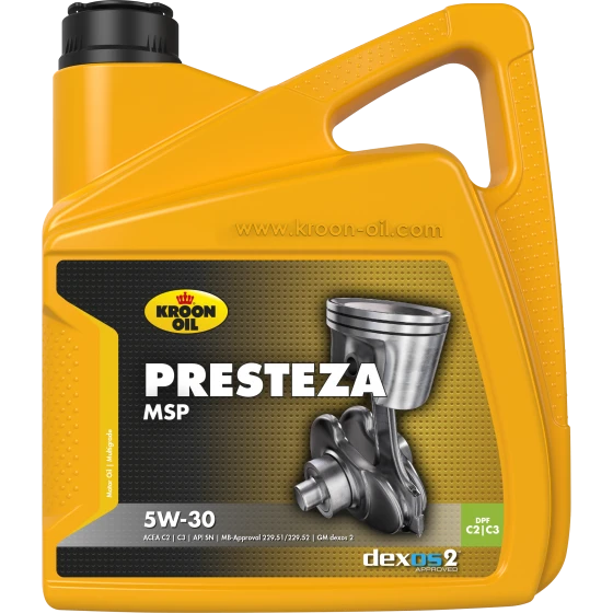 Масло моторное KROON OIL PRESTEZA MSP 5W-30 4л 35137