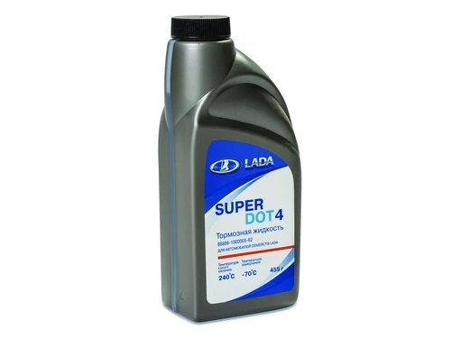 Жидкость тормозная LADA DOT 4 0.5л 88888100000582