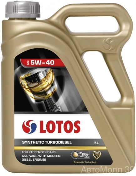 Масло моторное LOTOS 5W-40 5л WF-K504E30-0H1
