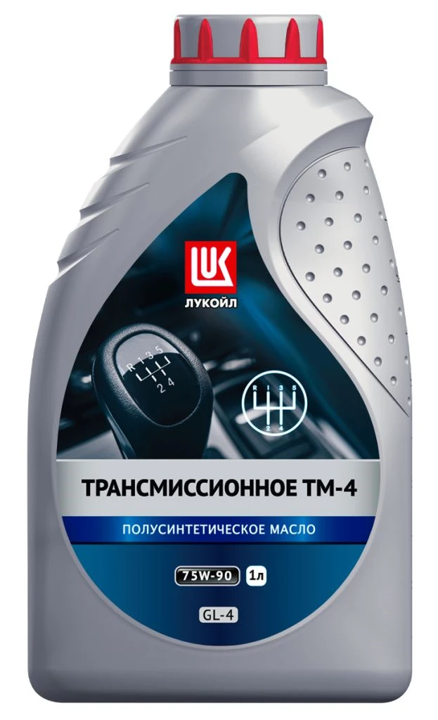 Изображение Трансмиссионное масло LUKOIL ТМ-4 GL-4 75W-90 1л 19531 Трансмиссионное масло LUKOIL ТМ-4 GL-4 75W-90 1л 19531