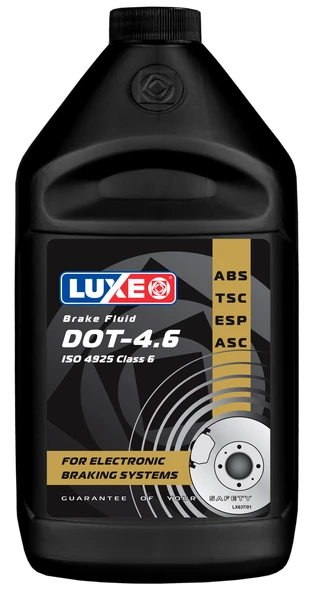 Жидкость тормозная LUXE DOT 4 0.91л 637