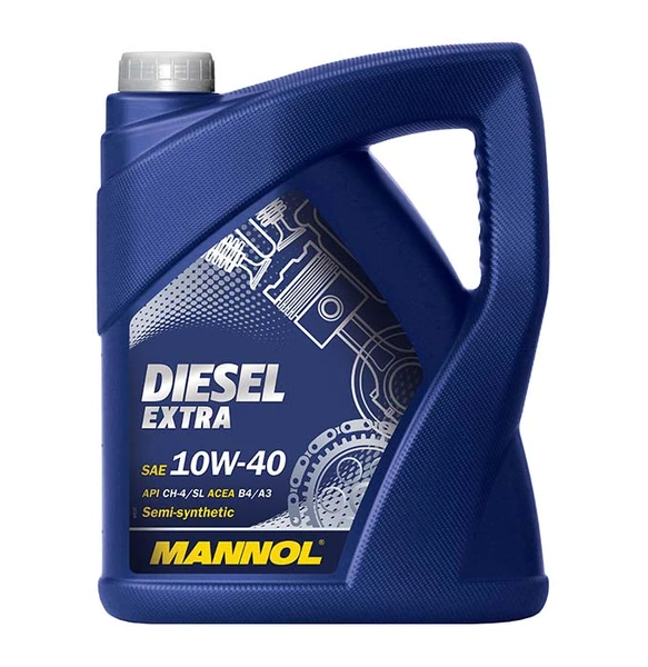 Изображение Масло моторное MANNOL DIESEL EXTRA 10W-40 5л 2790 Масло моторное MANNOL DIESEL EXTRA 10W-40 5л 2790