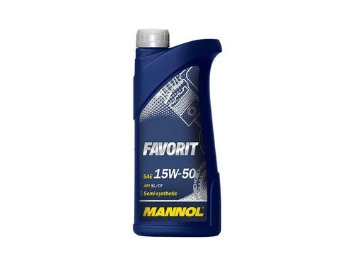 Изображение Масло моторное MANNOL 15W-50 1л 1134 Масло моторное MANNOL 15W-50 1л 1134