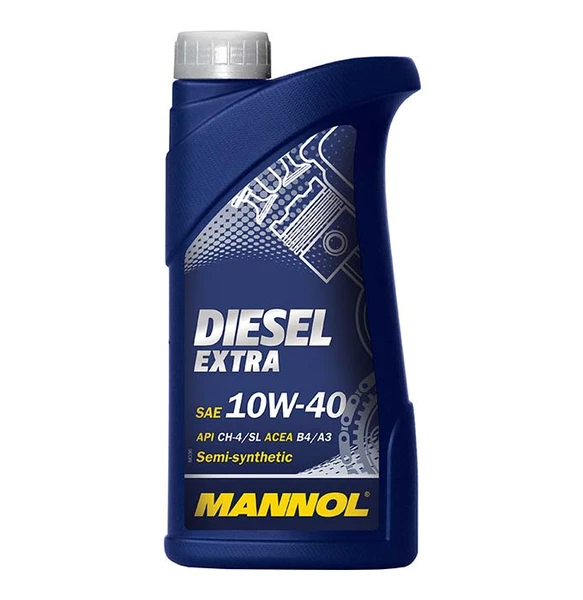 Изображение Масло моторное MANNOL DIESEL EXTRA 10W-40 1л 2789 Масло моторное MANNOL DIESEL EXTRA 10W-40 1л 2789