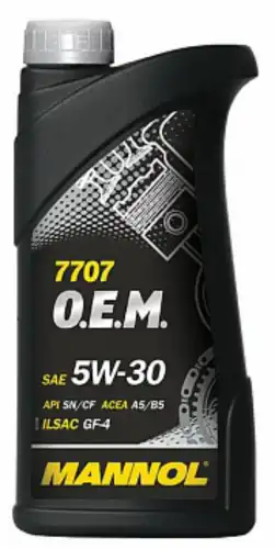 Изображение Масло моторное MANNOL 5W-30 1л 1094 Масло моторное MANNOL 5W-30 1л 1094