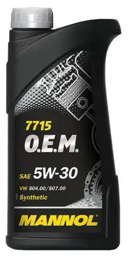 Изображение Масло моторное MANNOL 5W-30 1л 7000 Масло моторное MANNOL 5W-30 1л 7000