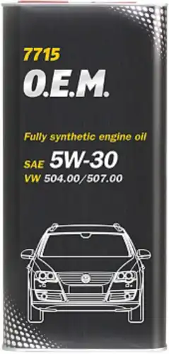 Изображение Масло моторное MANNOL 5W-30 5л 4035 Масло моторное MANNOL 5W-30 5л 4035