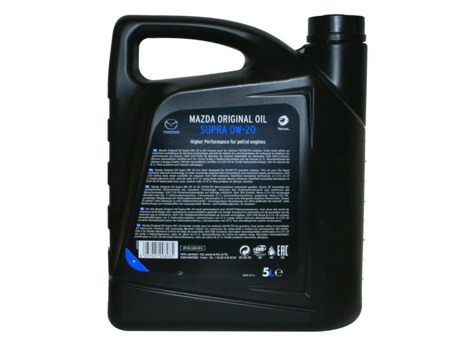 Масло моторное MAZDA 0W-20 5л 830077986