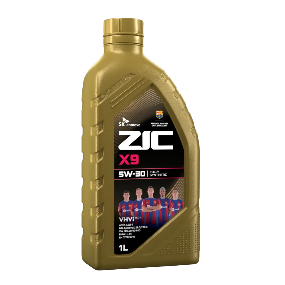 Масло моторное ZIC X9 5W-30 1л 132614