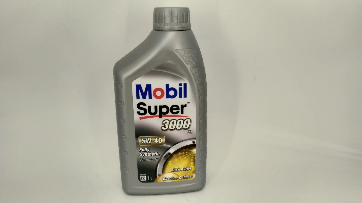 Изображение Масло моторное MOBIL SUPER 3000 X1 5W-40 1л 150012 Масло моторное MOBIL SUPER 3000 X1 5W-40 1л 150012