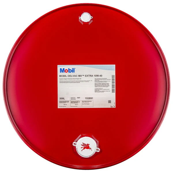 Изображение Масло моторное MOBIL 10W-40 208л 152891 Масло моторное MOBIL 10W-40 208л 152891