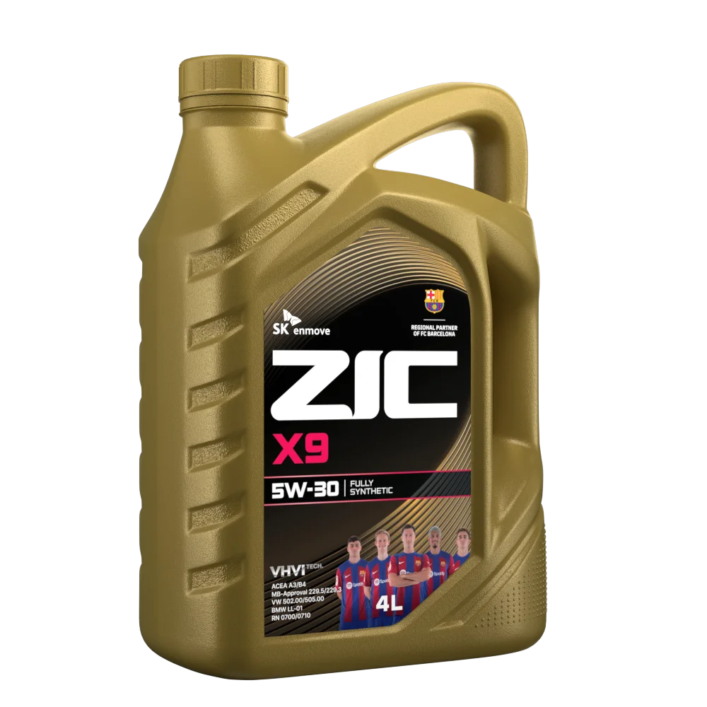 Масло моторное ZIC X9 5W-30 4л 162614