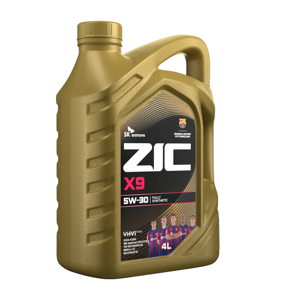 Изображение Масло моторное ZIC X9 5W-30 4л 162614 Масло моторное ZIC X9 5W-30 4л 162614