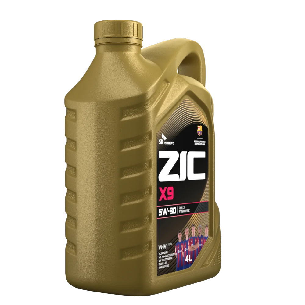 Изображение Масло моторное ZIC X9 5W-30 4л 162614 Масло моторное ZIC X9 5W-30 4л 162614