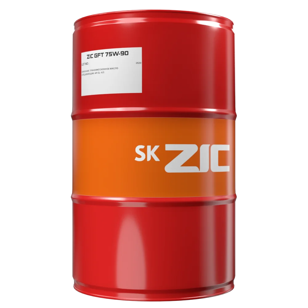 Изображение Трансмиссионное масло ZIC GFT GL-4/5 75W-90 200л 202629 Трансмиссионное масло ZIC GFT GL-4/5 75W-90 200л 202629