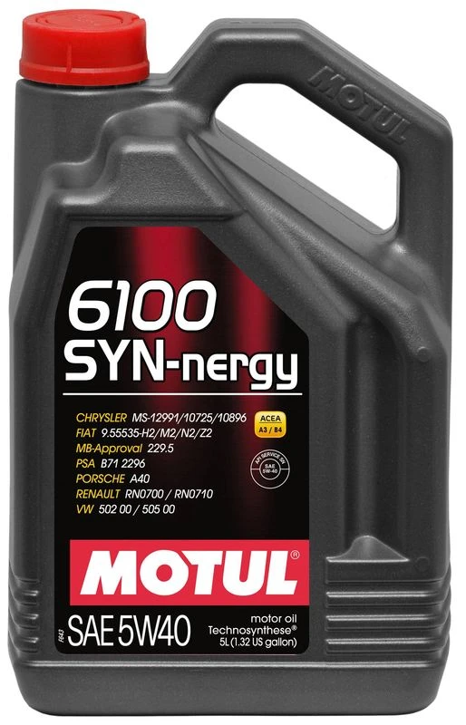 Масло моторное MOTUL 6100 SYN-NERGY 5W-40 5л 111690