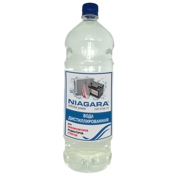 Изображение Дистиллированная вода NIAGARA 1.5л 140836 Дистиллированная вода NIAGARA 1.5л 140836