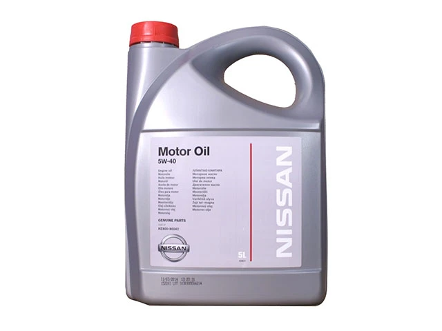 Изображение Масло моторное NISSAN 5W-40 5л KE900-90042 Масло моторное NISSAN 5W-40 5л KE900-90042