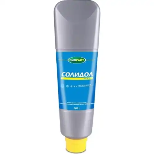 Изображение Смазка солидол OIL RIGHT для узлов трения 0.36кг 6093 Смазка солидол OIL RIGHT для узлов трения 0.36кг 6093