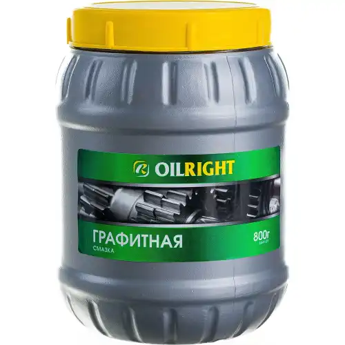Изображение Смазка графитовая OIL RIGHT для нагруженных узлов 0.8кг 6041 Смазка графитовая OIL RIGHT для нагруженных узлов 0.8кг 6041