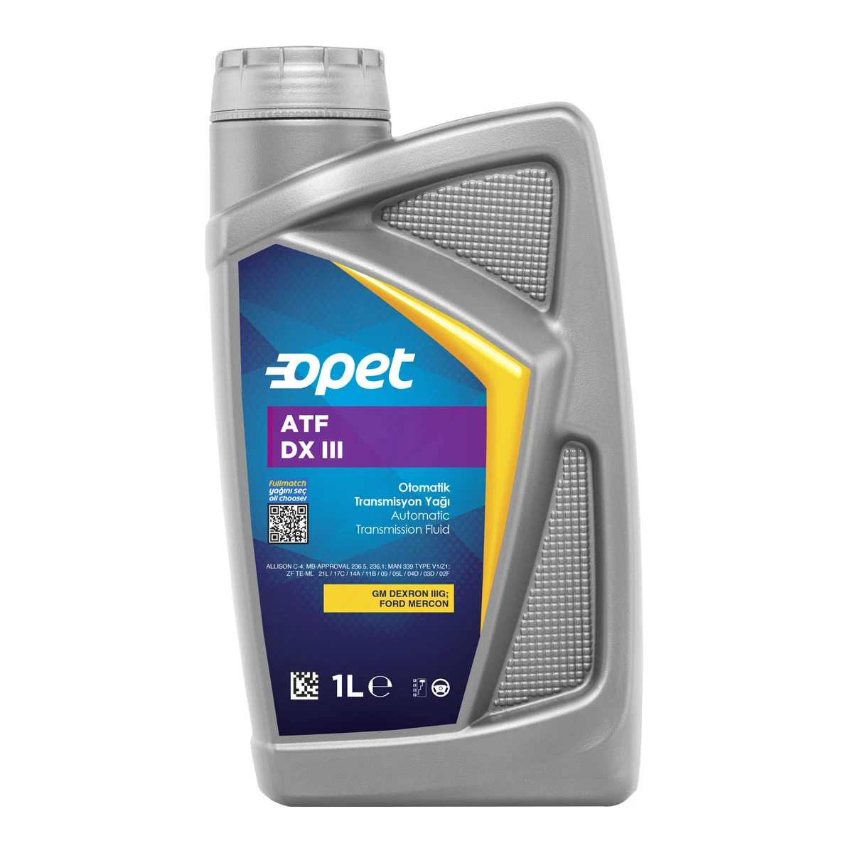 Трансмиссионное масло OPET ATF DX III 1л 601216589