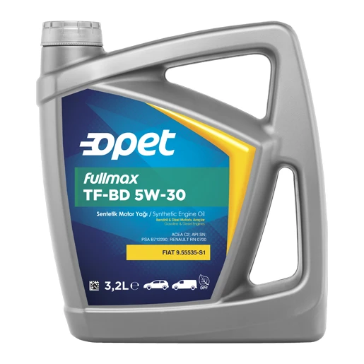 Масло моторное OPET FULLMAX TF-BD 5W-30 3л 601874987