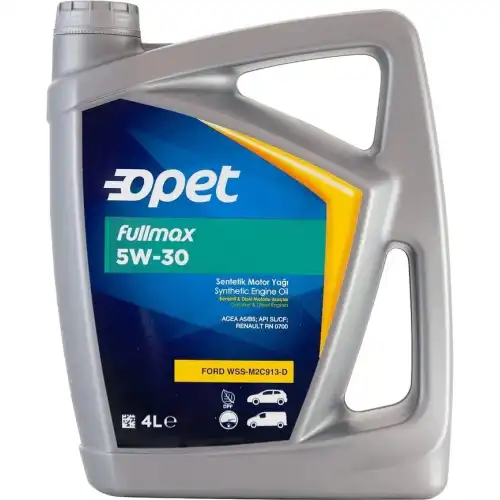 Масло моторное OPET 5W-30 4л 601214875