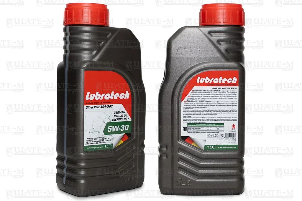 Масло моторное LUBRATECH ULTRA PLUS 5W-30 1л LUBRATECH 5W30 ULTRA PLUS 504/507/1