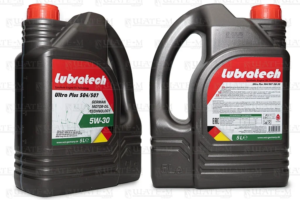 Масло моторное LUBRATECH ULTRA PLUS 5W-30 5л LUBRATECH 5W30 ULTRA PLUS 504/507/5