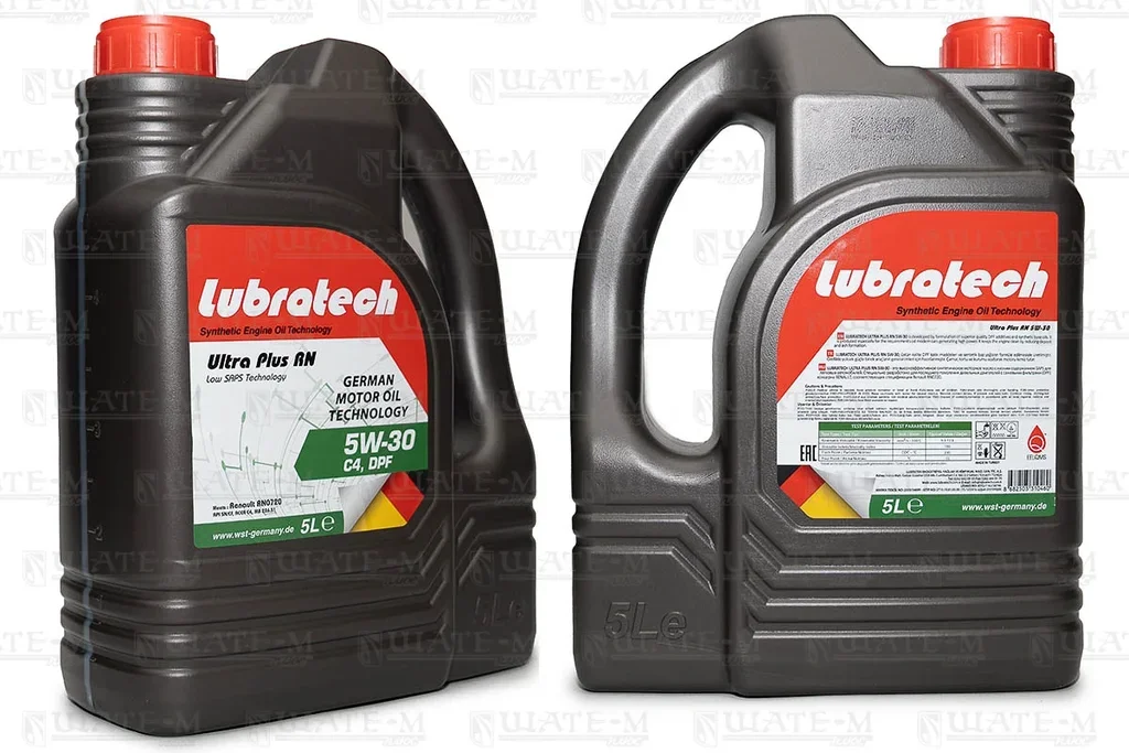 Масло моторное LUBRATECH ULTRA PLUS RN 5W-30 5л LUBRATECH 5W30 ULTRA PLUS RN/5
