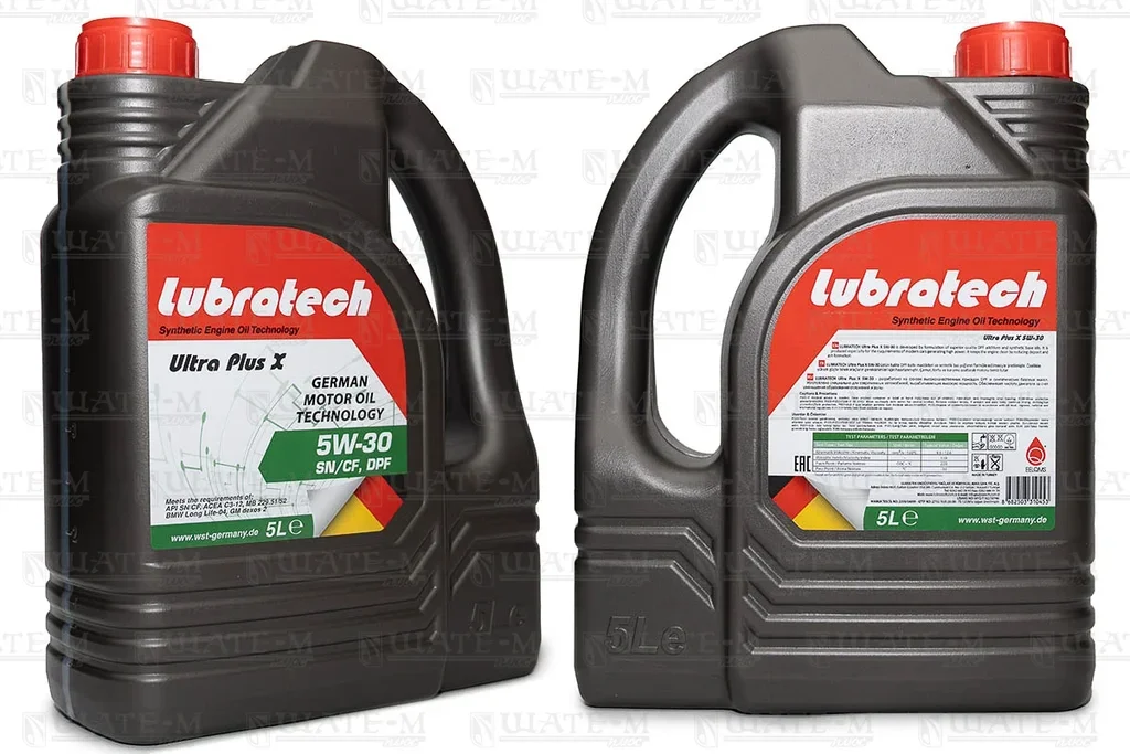 Масло моторное LUBRATECH ULTRA PLUS X 5W-30 5л LUBRATECH 5W30 ULTRA PLUS X/5