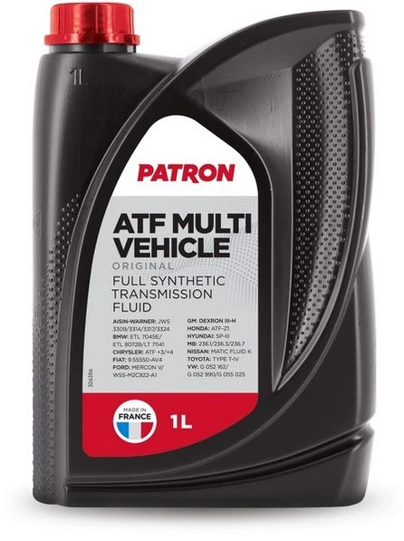 Изображение Трансмиссионное масло PATRON ATF MULTI VEHICLE 1л ATF MULTI VEHICLE 1L ORIGINAL Трансмиссионное масло PATRON ATF MULTI VEHICLE 1л ATF MULTI VEHICLE 1L ORIGINAL
