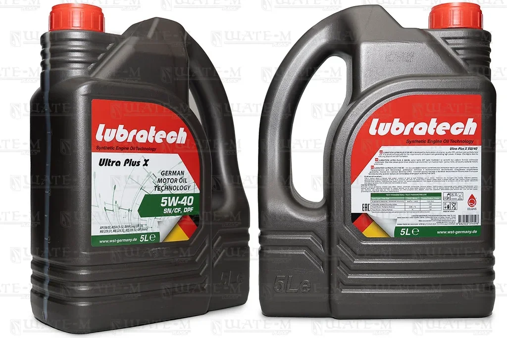 Масло моторное LUBRATECH 5W-40 5л LUBRATECH 5W40 ULTRA PLUS X/5