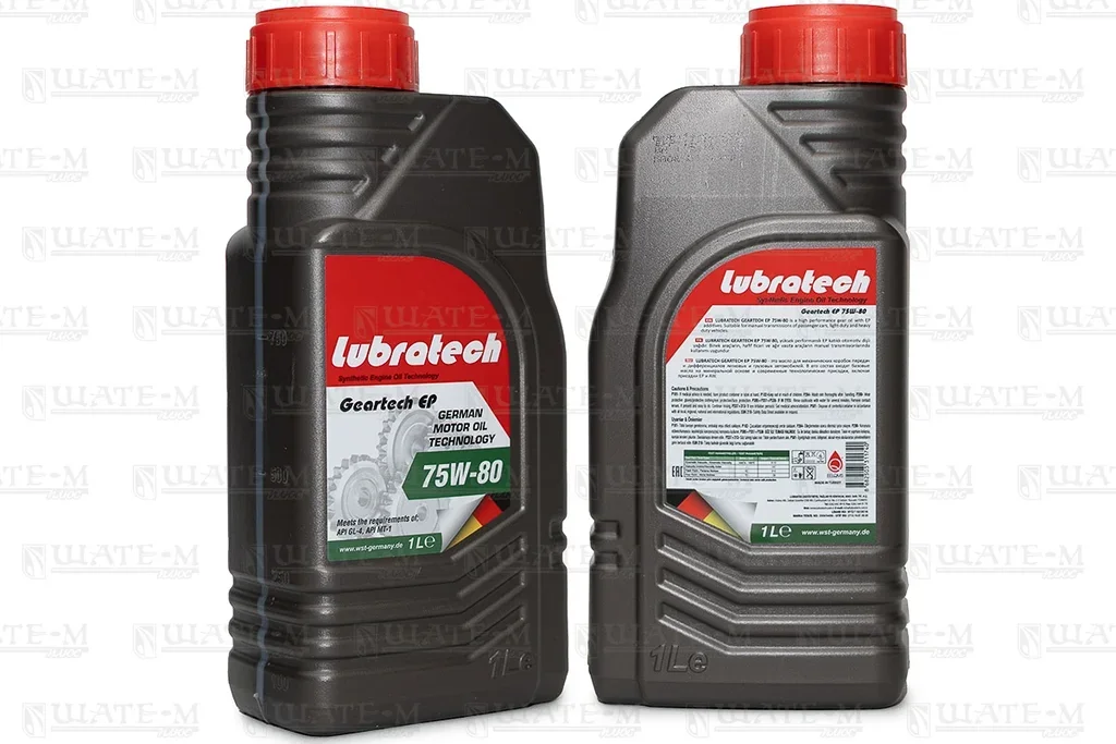 Трансмиссионное масло LUBRATECH GEAR TECH EP 75W-80 1л LUBRATECH 75W80 GEAR TECH EP/1