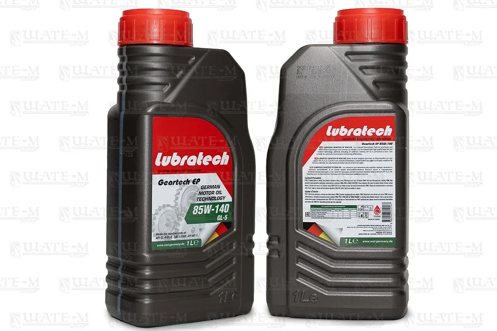 Трансмиссионное масло LUBRATECH GEAR TECH EP 85W-140 1л LUBRATECH 85W140 GEAR TECH EP/1