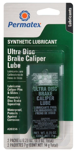 Изображение Смазка PERMATEX для суппортов 0.014кг 20356 Смазка PERMATEX для суппортов 0.014кг 20356