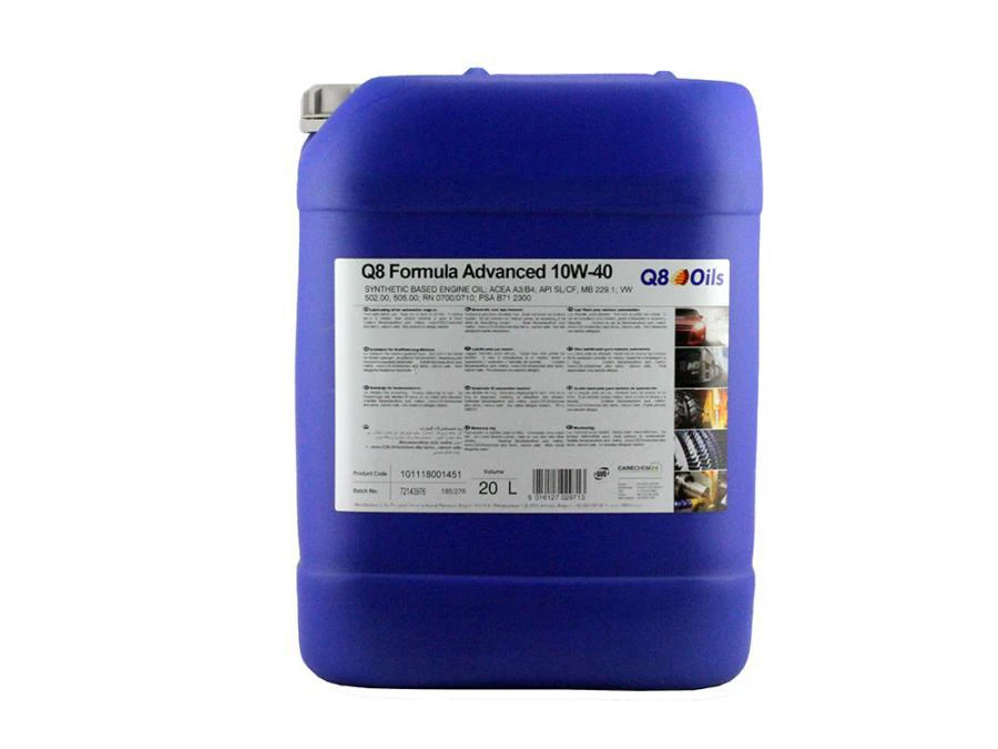 Масло моторное Q8OILS 10W-40 20л 101118001451